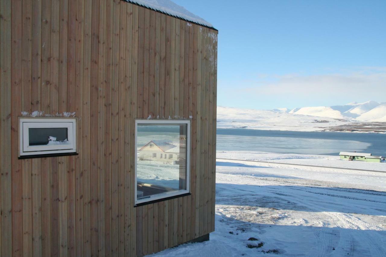 Sunnuhlid Houses Hostal Akureyri Exterior foto