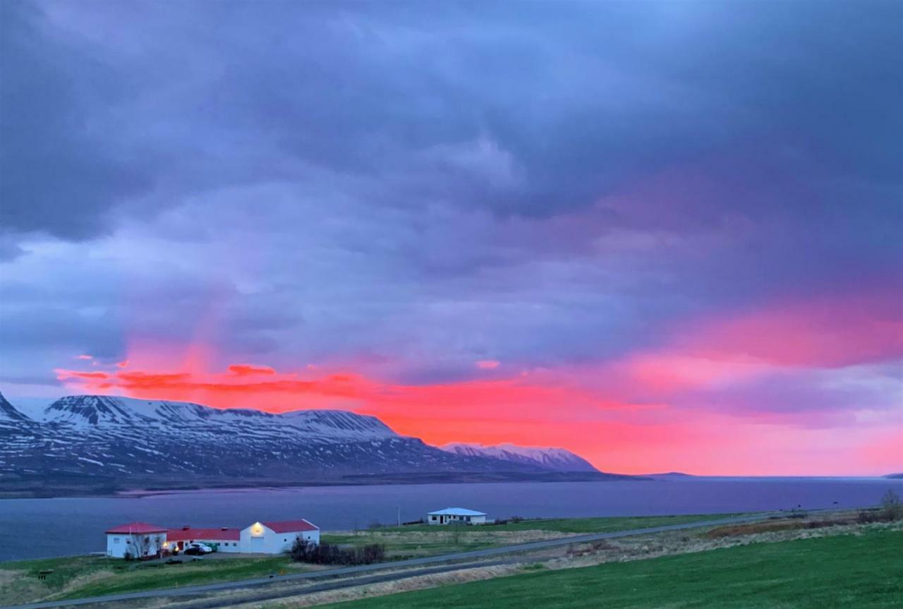 Sunnuhlid Houses Hostal Akureyri Exterior foto